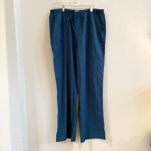 MedPia Aqua Green Scrub Pants‎ XL Extra Large Medical Professional